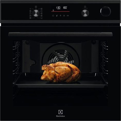 Electrolux forno da incasso SteamCrisp Serie 600, 72 litri, classe A, inox antimpronta, 60 cm, LOC3H44TX