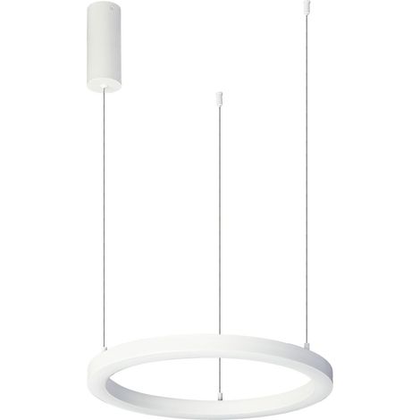 Suspension OBRA 1 40cm 3000K 20W 1200lm rond blanc mat - EUROPOLE - 34900 (1/3)