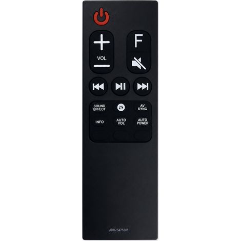 Télécommande pour Barre de Son et Système Audio Compatible LG AKB75475301 (1/5)