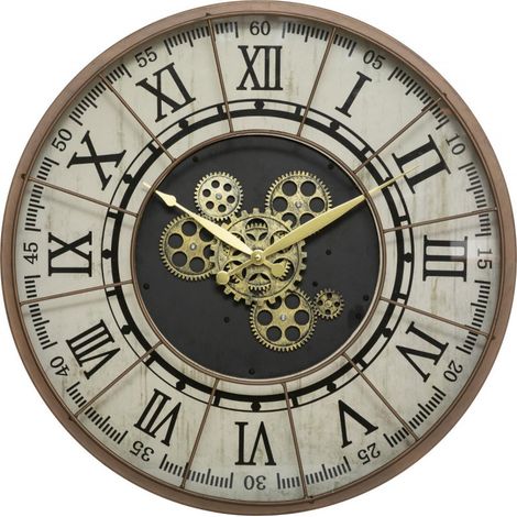 Horloge "Stella" métal Diamètre 57 cm Atmosphera