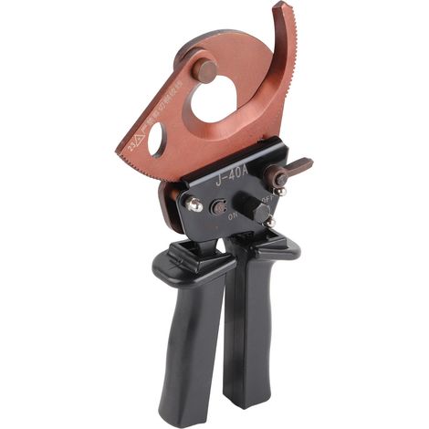 Ciseaux à cliquet J40A 300 mm² de qualité industrielle, outil de coupe manuel (1/5)