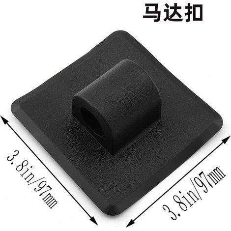 Square mounting loop for boat motors, mounting loop for electric drives, for storm boats, kayaks, rafting boats, universal motor loop, grey PVC.--DTEKGAZ (1/3)