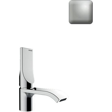 Mitigeur monocommande bas pour lavabo nickel satiné Apice - Bossini E89600094