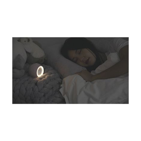 Peach Fun Réveil pour Enfants Éclairage Numérique LED Réveil Veilleuse Filles Garçons Jour et Nuit Enfants Volume Réglable Snooze Réveil de Charge USB 85×75×86MM Rose MNS (1/4)