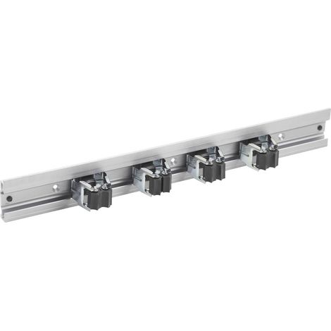 Meister Werkzeuge WU9953160 Morsettiera per dispositivi, fissaggio, 5 pezzi (L x L) 500 mm x 60 mm 1 KIT (1/5)