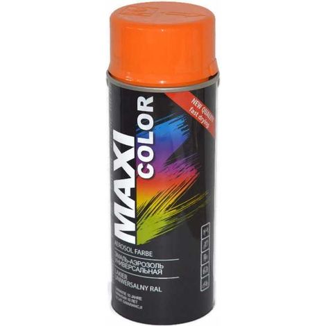 Barniz acrílico naranja brillante RAL 2002, 400 ml, en spray. (1/5)