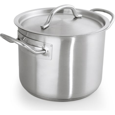 Faitout avec couvercle COOKWARE 53 Ø 16 cm H 14 cm 2,6 ltr inox - Was Germany