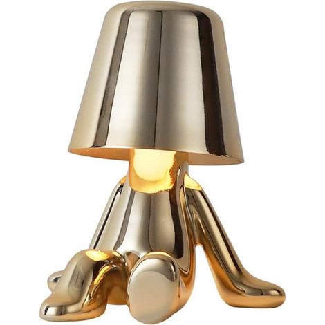 Lampe de Table LED Sans Fil Rechargeable Métal Moderne 3 Niveaux Bureau Chambre (1/5)