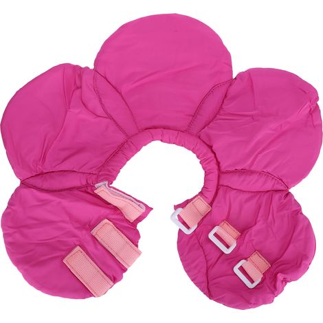 Collier De Récupération Pour Chien - Support Cou Violet Doux - Fermeture Velcro Ajustable - Usage Post-opératoire Et Blessure - 1 Pièce (1/5)