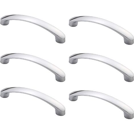 pièces - Poignée - 1751026 mm - Poignées - Poignée de porte - Fixations pour meuble - métal - argent - Entraxe 160 mm - Facile à installer - Boutons d'armoire