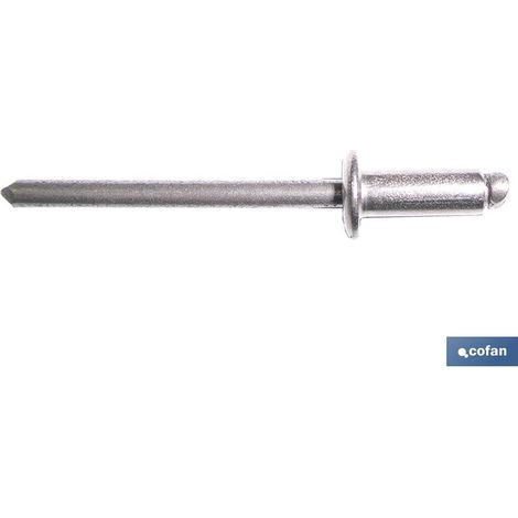 Rivetti cofan a-2 acciaio inox 3.2 mm 6 mm 1000 unità (1/2)