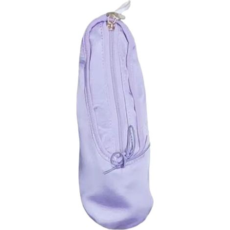 Estuche para lápices adorable con cremallera, neceser con forma de zapatilla de ballet para niños, estudiantes y mujeres. (1/5)