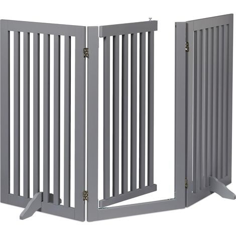 Graues sicherheitstor mit tur 92 cm 88
