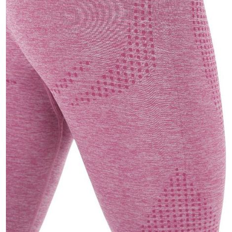 Leggings de sport taille haute pour femme, effet push-up, respirants et confortables, bordeaux, taille L (1/5)