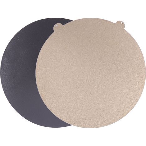 Round PEI steel plate, Double-sided flexible magnetic spring steel base plate for Flsun Super Racer printer, 270 mm diameter (1/5)