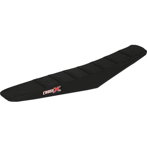 HOUSSE DE SELLE BETA RR-RS - TOP BLACK- SIDE BLACK-STRIPES BLACK