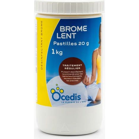 Brome Pastille 1 kg et 5 kg Océdis Lot de 4