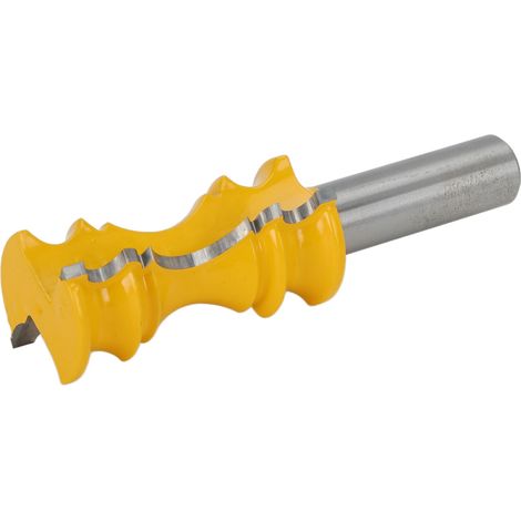 Fraise à profiler moulure couronne, queue 1/2 pouce, outil de toupie bois, couteau à moulurer ceinture, pour menuiserie (1/5)