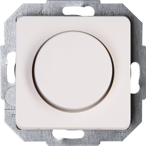 Interrupteur à variateur LED pour ampoule à incandescence 230 V Blanc