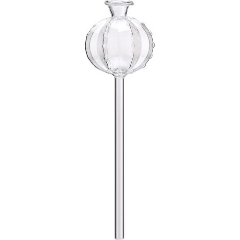 Arroseur automatique en verre forme cactus 250ml irrigation goutte à goutte pour plantes d'intérieur et extérieur (1/5)