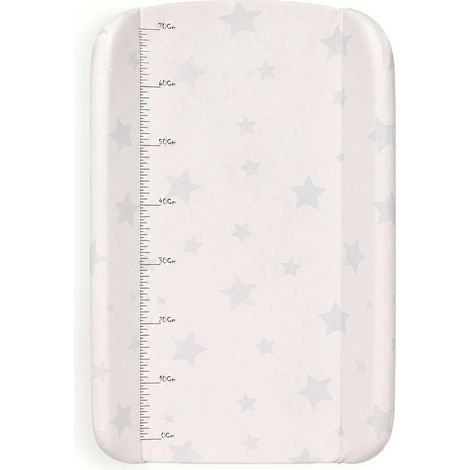 Contoured Changing Mat Topper 85x50 cm with Star Pattern (1/5)