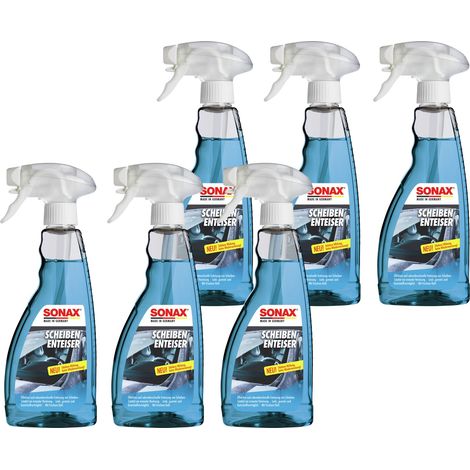 Dégivreur de vitres SONAX, 03312410, 500 ml, 6 pièces