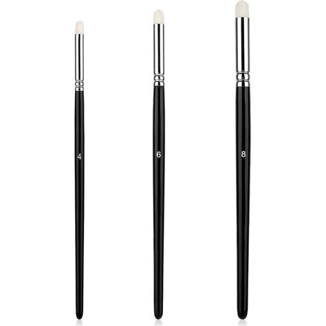 Lot de 3 pinceaux de peinture Drybrush pour table et jeux de guerre miniatures pour débutants et professionnels (1/5)