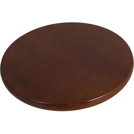 Assise de Tabouret Ronde Bois de Remplacement Assise pour Tabouret Bois Plateau Antidérapant pour Sièges de Bar Restaurant (1/5)