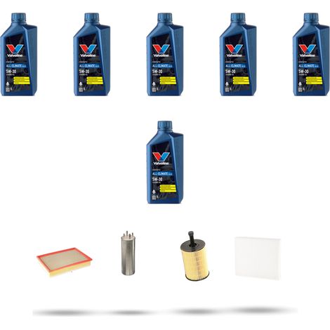 Kit tagliando 4 FILTRI e 6L OLIO compatibile con Vw Transporter 1.9 TDI 63Kw dal 2003 al 2009 (1/5)