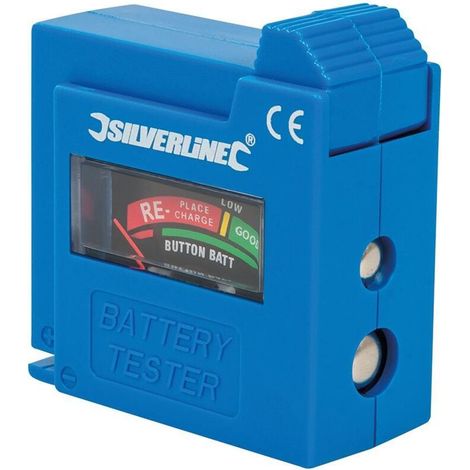 TESTEUR DE PILES COMPACT 1,5 V 9 V 918147