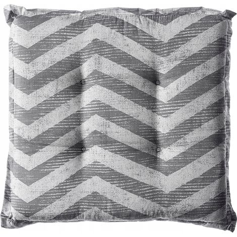 KADAX Kissen für Gartensessel, Grau, 43 x 43 x 5 cm