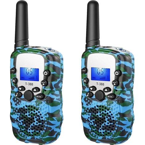 Talkies-walkies pour enfants, portée de 3 km, portables- (1/2)