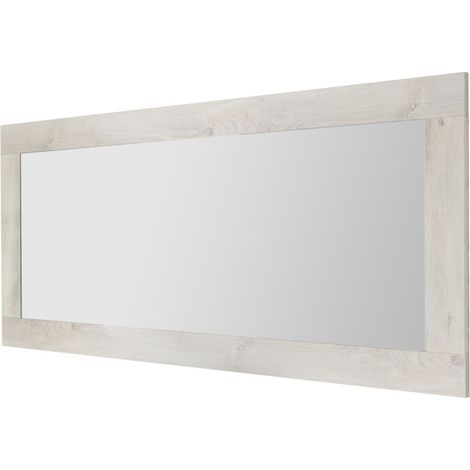 Miroir NIZZA pin blanc (1/3)