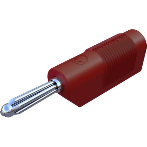 Hirschmann Test & Measurement BSB 20 K Büschelstecker Stecker, gerade Stift-Ø: 4 mm Rot 1 St.