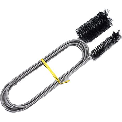 Brosse de nettoyage de 200 cm de long - Brosse de nettoyage pour tuyau d'aquarium - Brosse de nettoyage flexible à double extrémité pour lavabos, bouteilles, salle de bain (1/5)