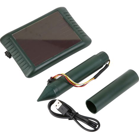 1 Dispositif Solaire à Ultrasons Répulsif Anti-Souris pour Jardin Ferme (1/5)
