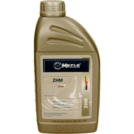 HUILE MEYLE 1L HYDRAULIQUE / DIRECTION ASSISTÉE / ZHM / VERTE / MINÉRALE (1/2)