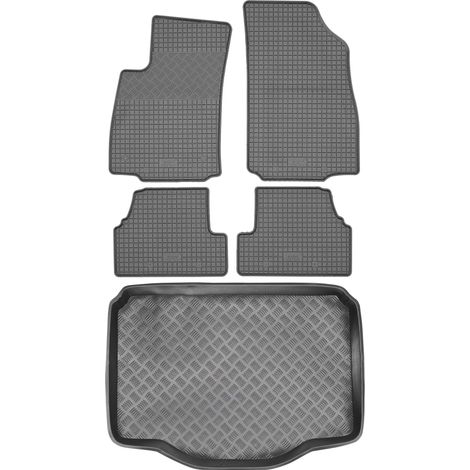Chevrolet Trax Crossover 2013 SET - Alfombrillas de goma para coche + alfombrilla para maletero