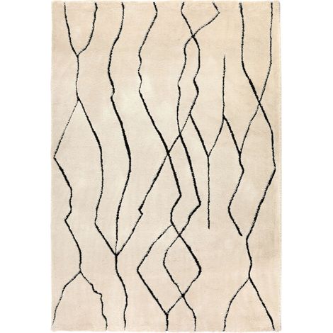 VIVARAISE - Tapis d'appoint Luce - Blanc - Polypropylène 200 x 290 cm (1/5)