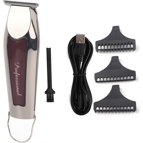 Tondeuse à Cheveux USB Rechargeable - Tondeuse Barbe et Cheveux Électrique sans Fil (1/5)