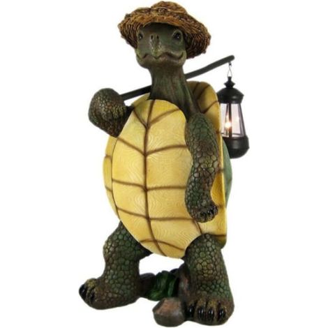 Décorations de jardin tortues, lanternes en résine, tortues (1/5)