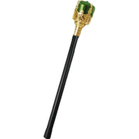 Königliches Zepter des Herrschers, Grün, 44 cm