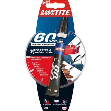SUPER ATTAK '60 SECONDI' gr. 20- 12 pezzi  - LOCTITE