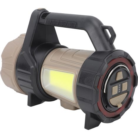 Lampe torche rechargeable Spotlight, projecteur portatif à lumière puissante de 3500 lm pour une utilisation en extérieur (1/5)