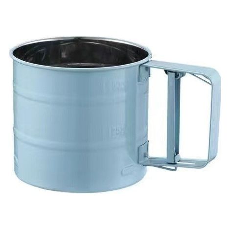 Setaccio in acciaio inox per polveri, maglia resistente e a tenuta d'aria, compatibile con farina e zucchero a velo [jl] (1/5)