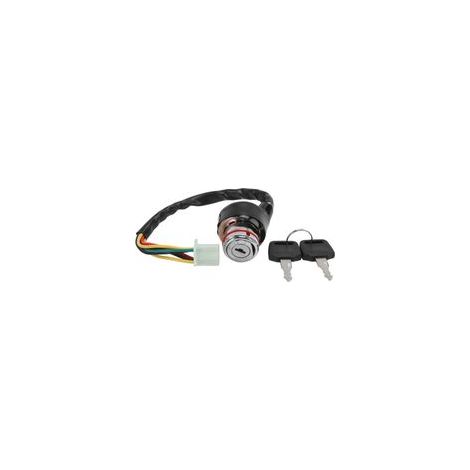 – Interrupteur d'allumage 9 trous 6 fils avec 2 clés – Compatible VTT chinois 50cc à 125cc – Installation simple et durable (1/5)