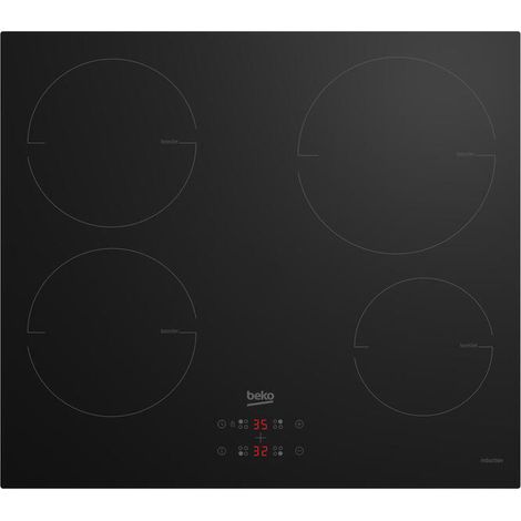 Placa eléctrica Beko HII64400MT 60 cm 4 zonas Negro (1/4)