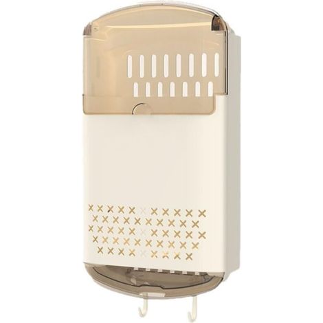 Porte-baguettes mural – Organiseur pour baguettes, fourchettes et cuillères – Rangement pour couverts de cuisine (Blanc)