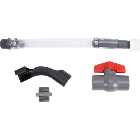 Ugello filettato universale, ricambio per carburante Racig, con filtro trasparente, materiale ABS resistente, per taniche, contenitori e altro -Crezuo