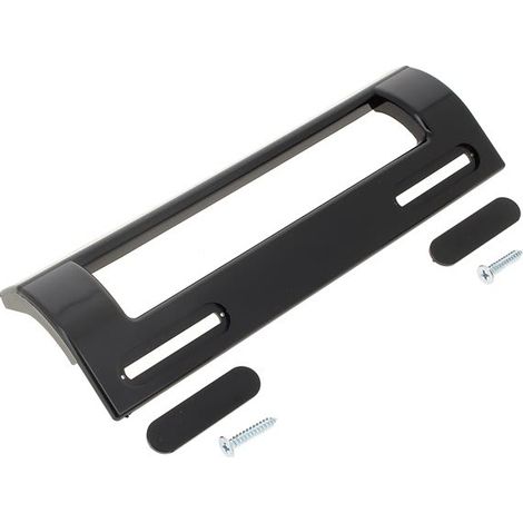 Schwarzer Griff e=80 bis 160 universal für kühlschrank zubehör